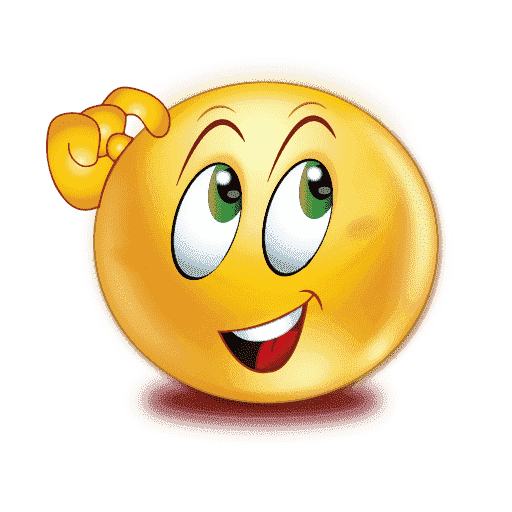 think emoji -png free transparent image download precap